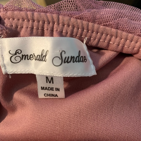 Purple homecoming/ prom/ wedding guest dress - Picture 4 of 5